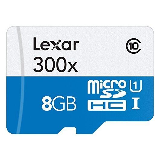 Lexar microSDHC 300x kit 8GB