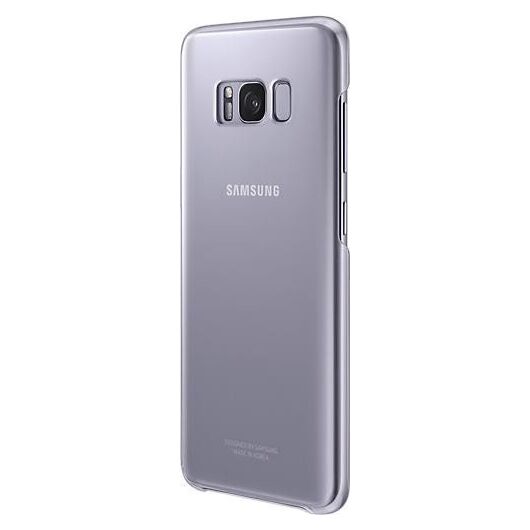 Samsung EF-QG950CV clear Cover for Galaxy S8 purple