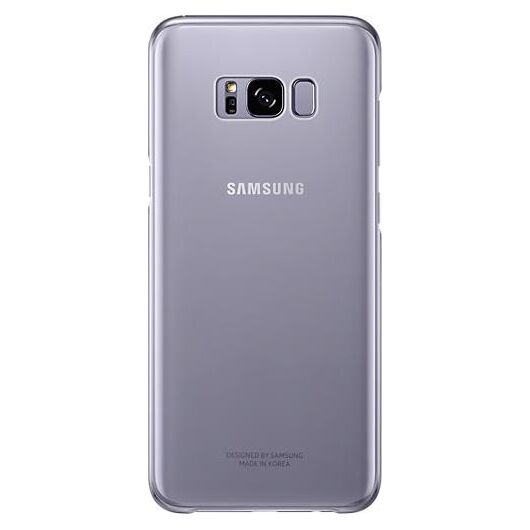 Samsung EF-QG955CV clear Cover for Galaxy S8+ purple