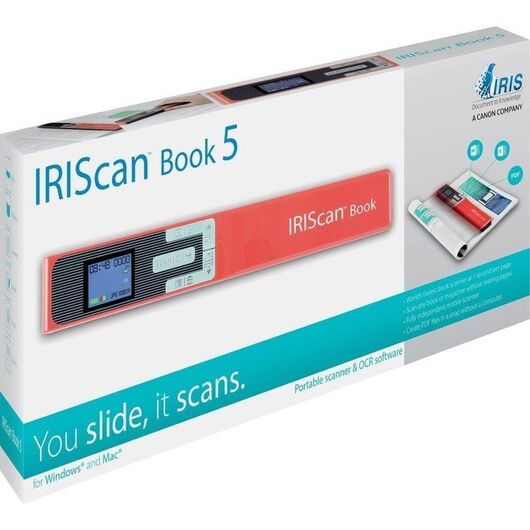 IRIS IriScan Book 5, red