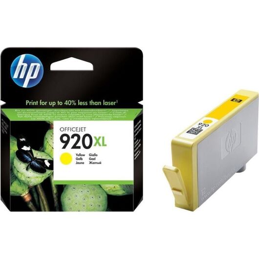 HP 920XL High Yield yellow original ink | CD974AE#BGX