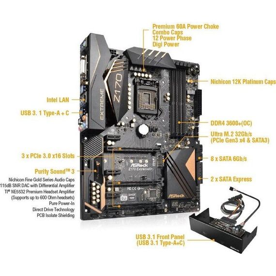 ASRock Z170 Extreme6+