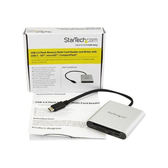 StarTechcom-FCREADU3C-Flash-memory---Readers