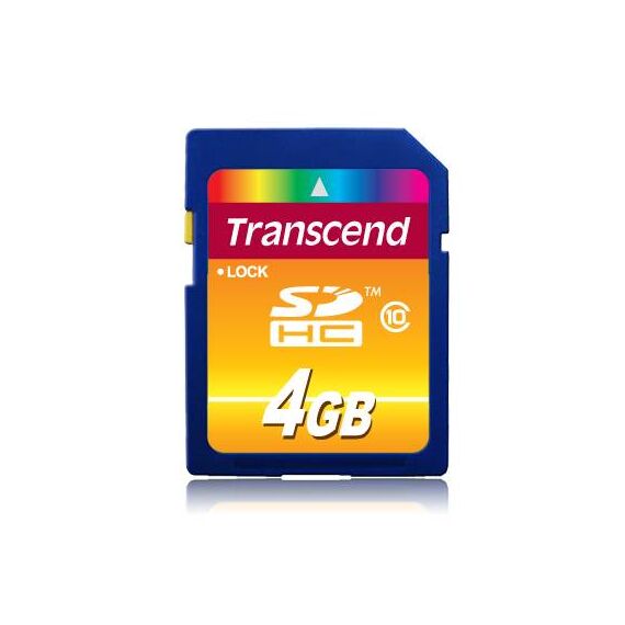 Transcend-TS4GSDHC10-Flash-memory---Readers