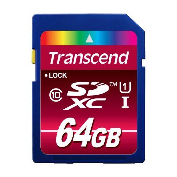 Transcend-TS64GSDXC10U1-Flash-memory---Readers