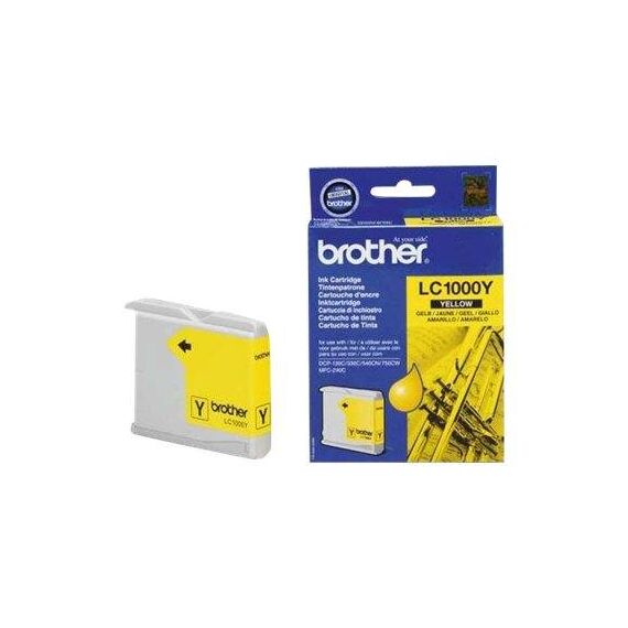 Brother LC1000Y Yellow original ink cartridge | LC1000Y