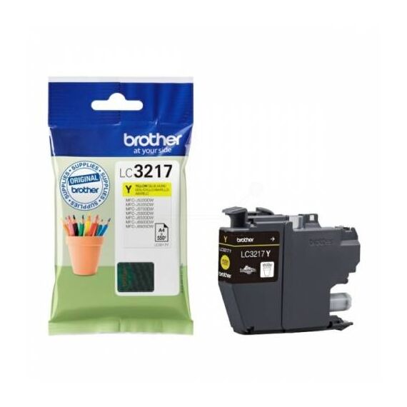 Brother LC3217Y Yellow original ink cartridge | LC3217Y