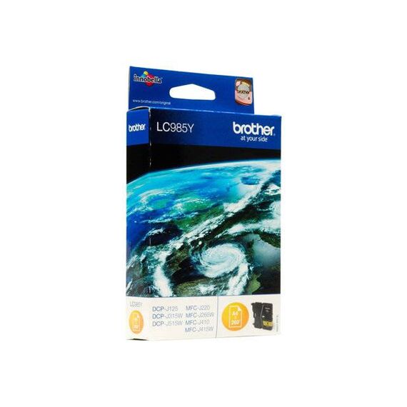 Brother LC985Y Yellow original ink cartridge | LC985Y