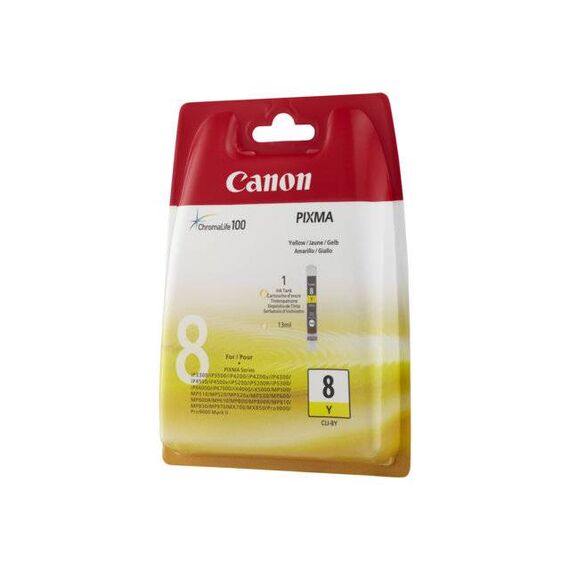 Canon CLI-8Y Yellow original ink tank  | 0623B001