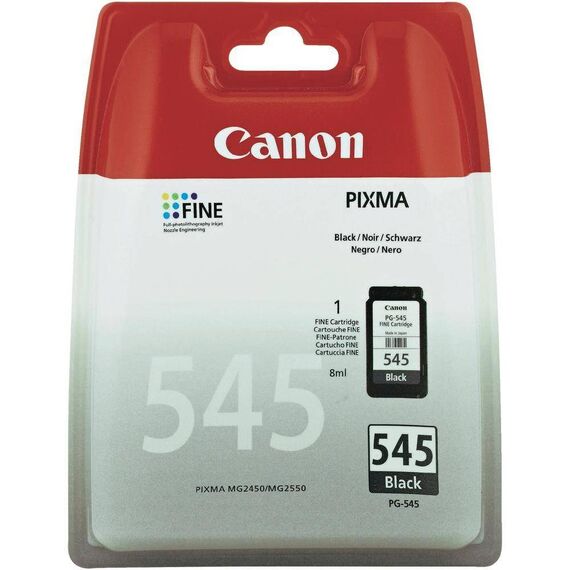 Canon PG-545 8 ml black original ink cartridge | 8287B001