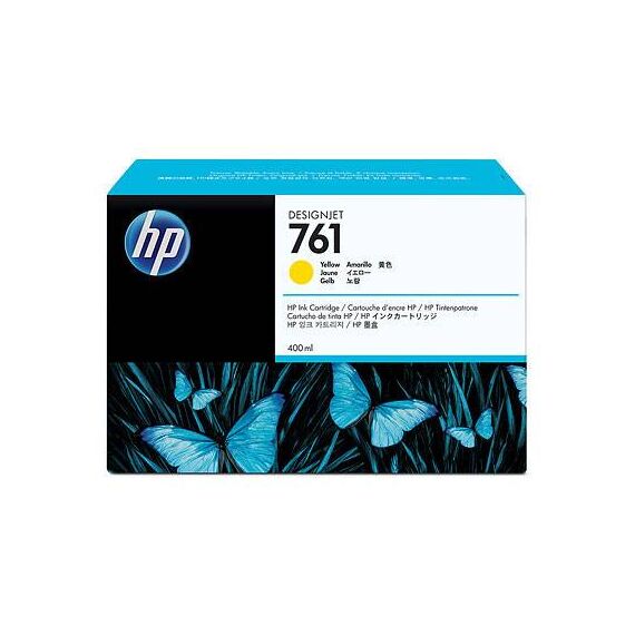 HP 761 400 ml yellow original ink cartridge | CM992A