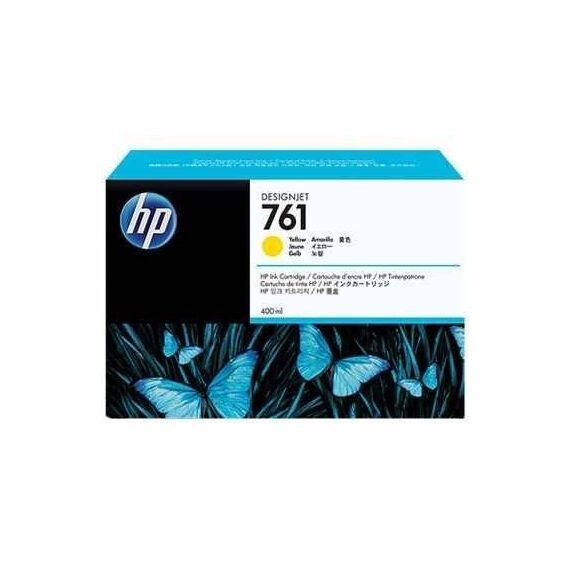 HP 761 400 ml yellow original ink cartridge | CM992A
