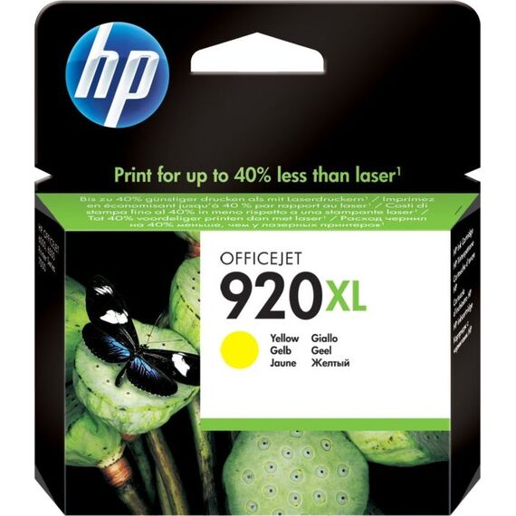 HP 920XL High Yield yellow original ink | CD974AE#BGX