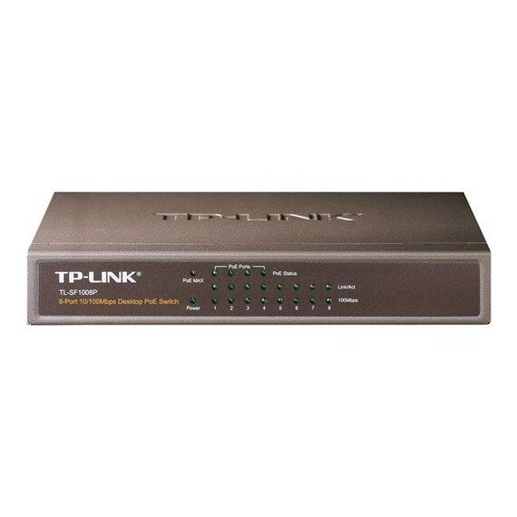 TP-LINK TL-SF1008P Switch 4 x 10100 (PoE) + 4 | TL-SF1008P