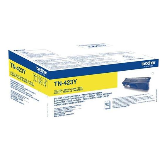 Brother TN423Y Jumbo Yield yellow original toner | TN423Y