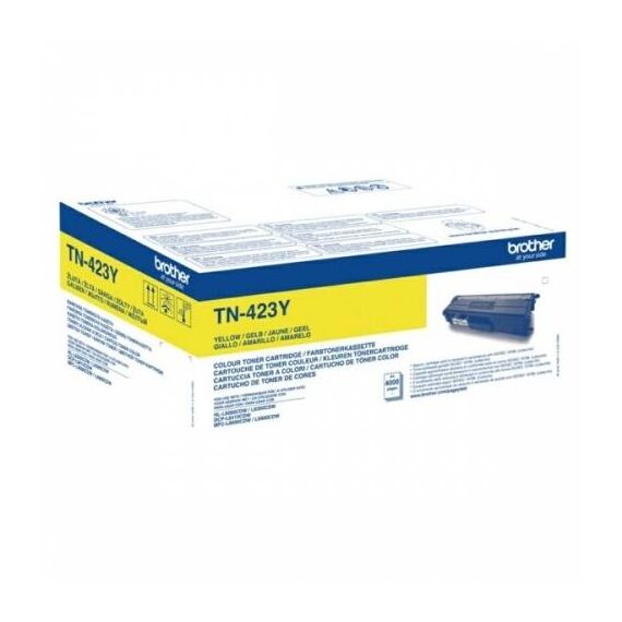 Brother TN423Y Jumbo Yield yellow original toner | TN423Y