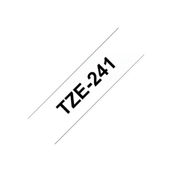 Brother TZe241 Black on white Roll | TZE241