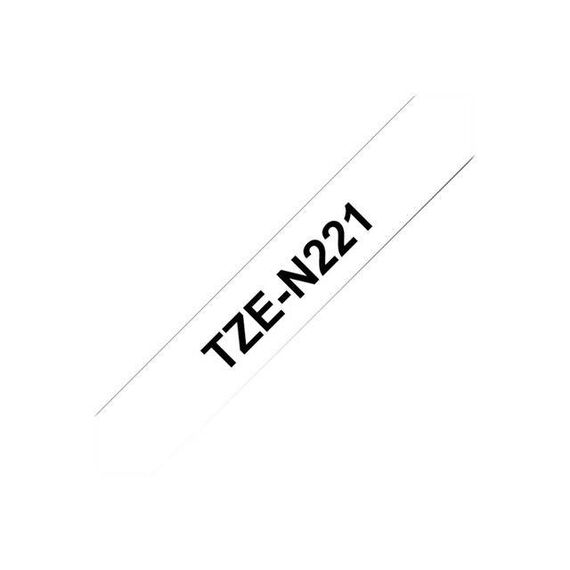 Brother TZeN221 Black on white Roll | TZEN221