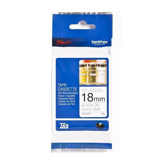 Brother TZeN241 Black on white Roll  | TZEN241