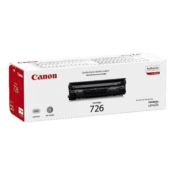 Canon CRG-726 Black original toner cartridge  | 3483B002