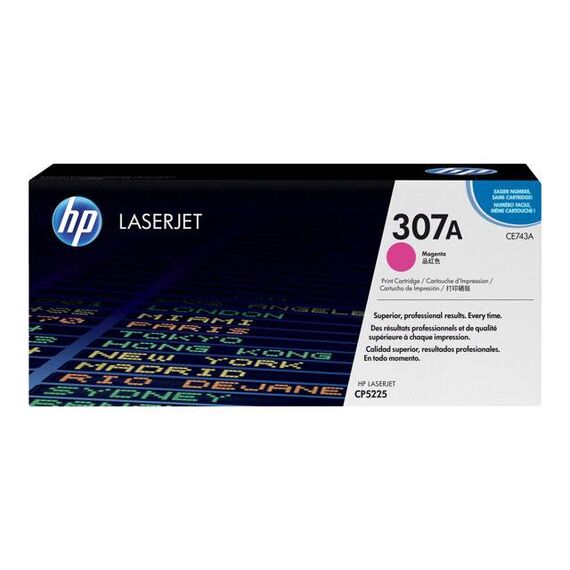 HP 307A Magenta original LaserJet toner cartridge | CE743A