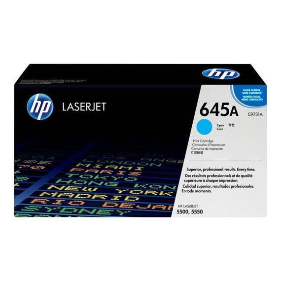 HP 645A Cyan original LaserJet toner cartridge | C9731A