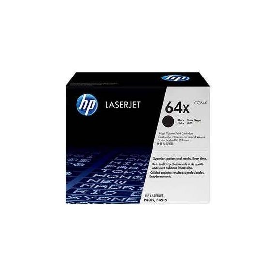 HP 64X High Yield black original LaserJet toner | CC364X