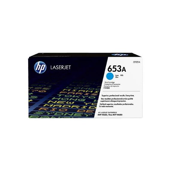 HP 653A Cyan original LaserJet toner cartridge | CF321A