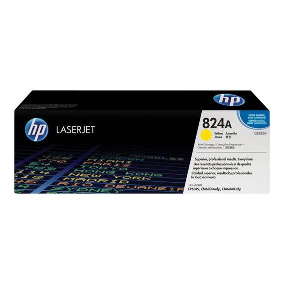 HP 824A Yellow original LaserJet toner cartridge | CB382A