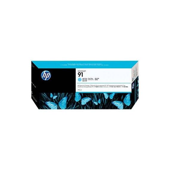 HP 91 775 ml light cyan original ink cartridge | C9470A