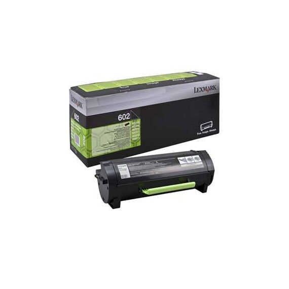Lexmark 602 Black original toner cartridge LCCP, | 60F2000