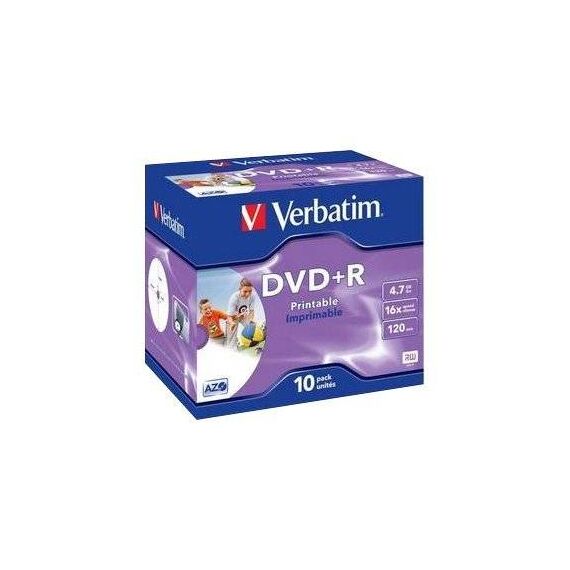 Verbatim DataLifePlus 10x DVD+R printable  | 43508