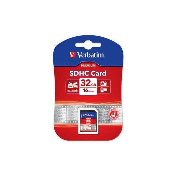Verbatim Flash memory card 32 GB Class 10 SDHC | 43963