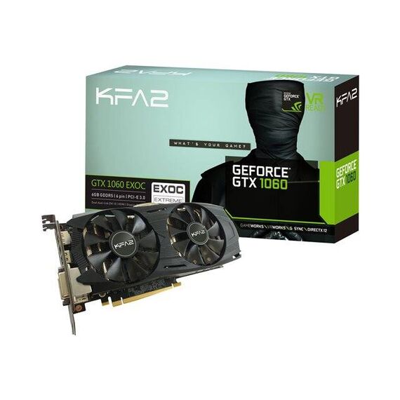 KFA2 GeForce GTX 1060 EXOC 6GB GDDR5| 60NRH7DVM6EK