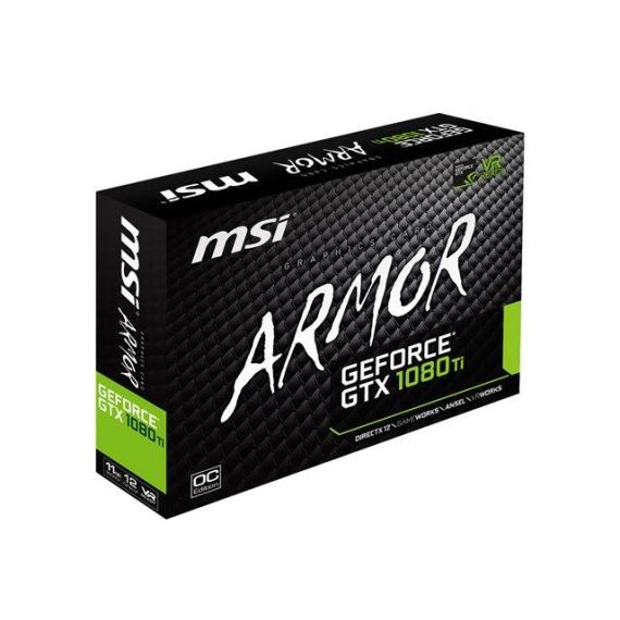 MSI GTX 1080 Ti ARMOR 11G OC 11GB GDDR5X | V360-010R