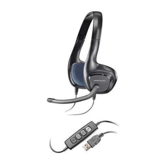 Plantronics Audio 628 Headset usb wired