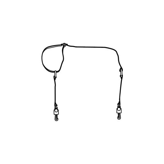 Zebra Accessory rugged shoulder strap with | P1063406-035