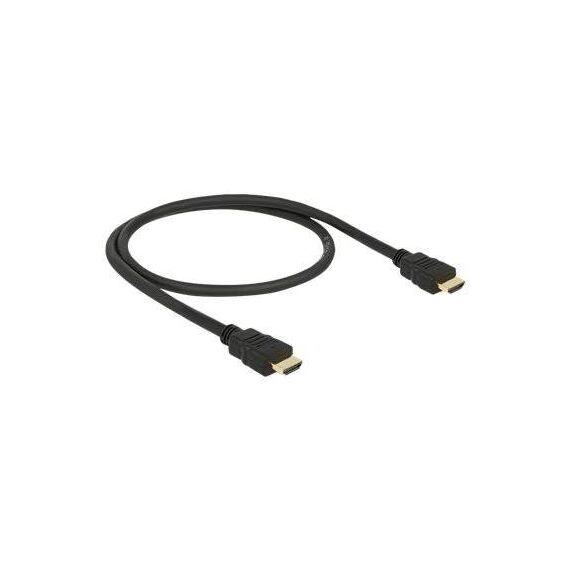 DeLOCK HDMI with Ethernet cable 50cm black 4K | 84751