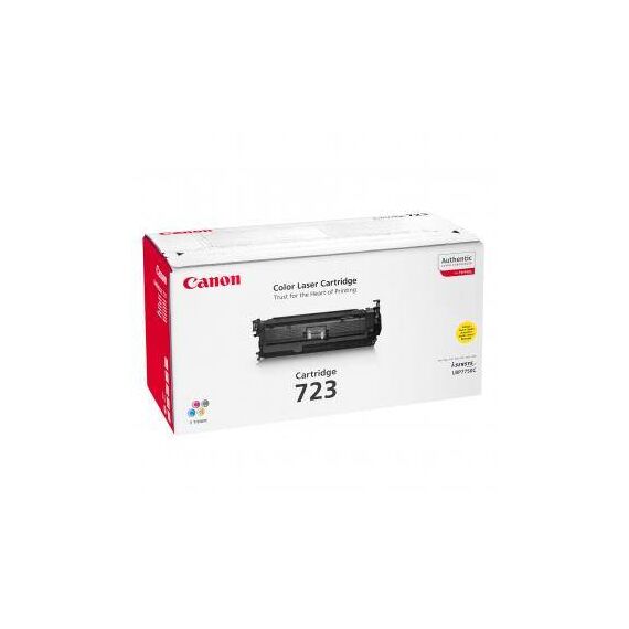 Canon 723 Y Yellow original toner cartridge | 2641B002