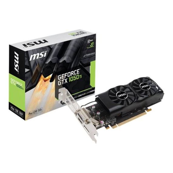 MSI GTX 1050 TI 4GT LP Graphics card | V809-2404R
