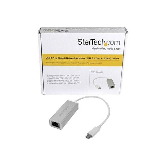 StarTech.com USB-C to Gigabit Network Adapter | US1GC30A