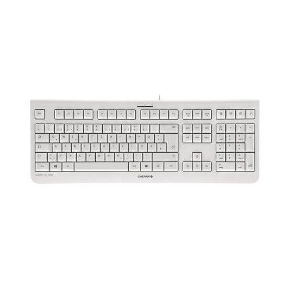 CHERRY KC 1000 Keyboard USB UK layout grey| JK-0800GB-0