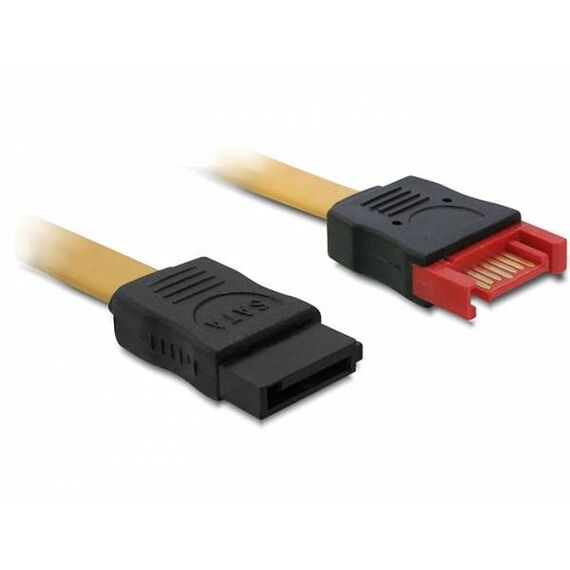 DeLOCK Cable SATA extension yellow  30cm | 82855