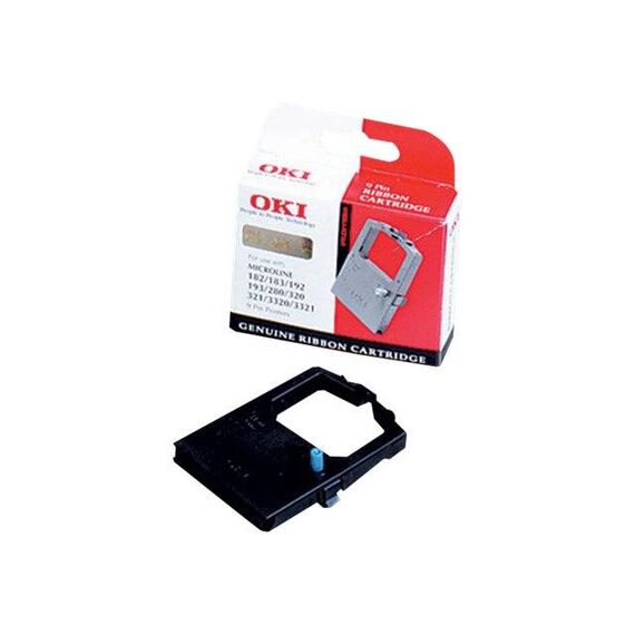 OKI  black print ribbon for OKI ML280 Microline | 09002303