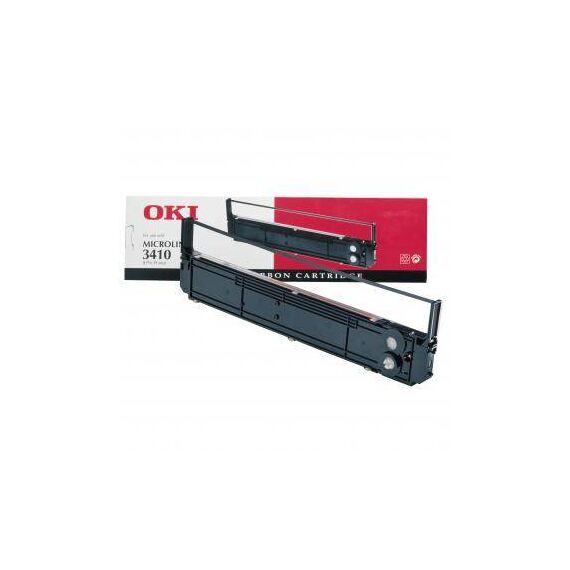 OKI black print ribbon for Microline 3410 | 09002308
