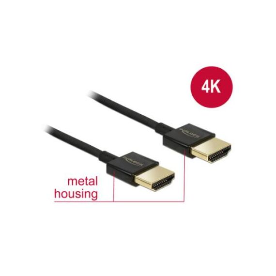 DeLOCK Slim Premium HDMI 1.5m  cable HDMI | 84772