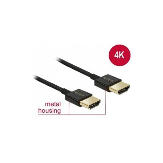 DeLOCK Slim Premium HDMI 1m cable  | 84771