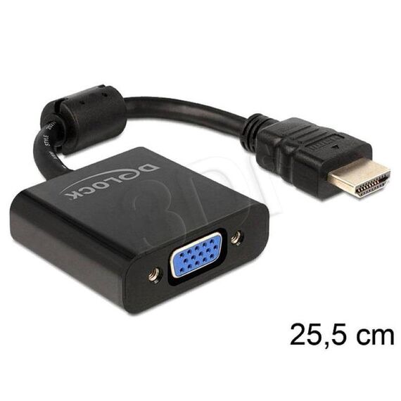 DeLOCK Video adapter HDMI to VGA | 65512