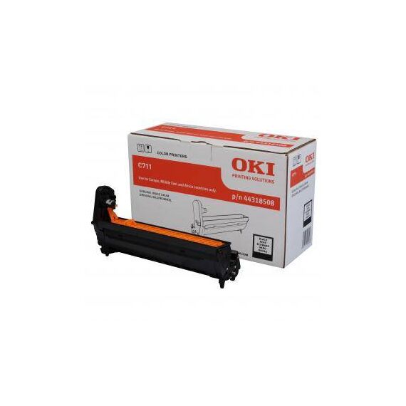 OKI Black drum kit for C711cdtn, 711dn, 711n | 44318508