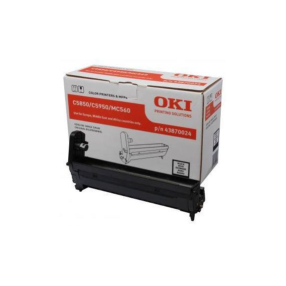 OKI Black drum kit for OKI MC560dn, MC560n | 43870024